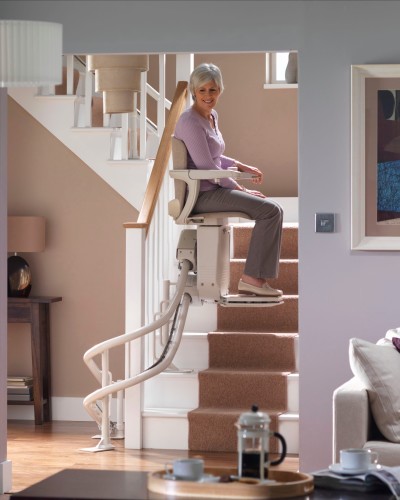 stairlifts for straight or curved stair cases