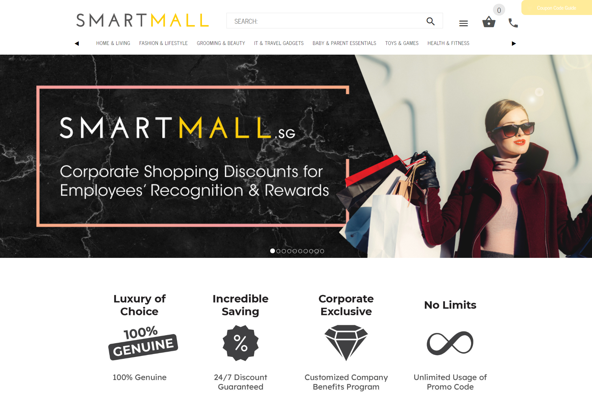 Smartmall - Corporate Discounts & Employee Benefits Program in Singapore