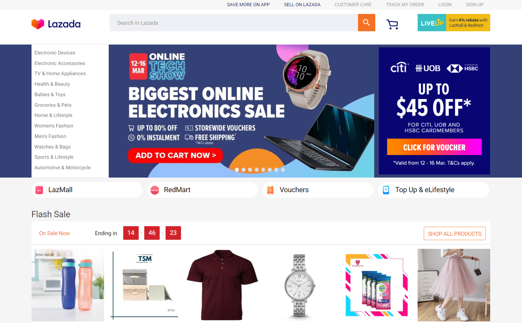 Top 10 Shopping Sites in Singapore - Lazada