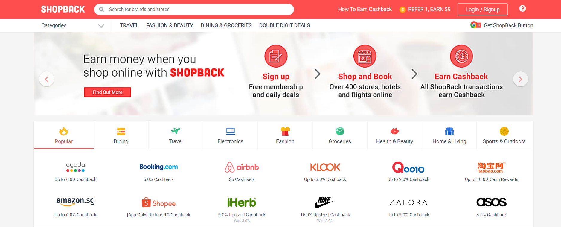 Top 10 Shopping Sites in Singapore - Shopback
